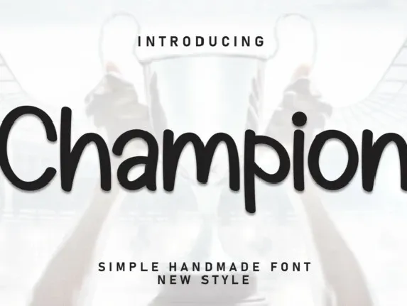 Champion Display font