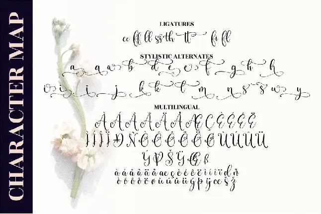 Benttaria Delissha font