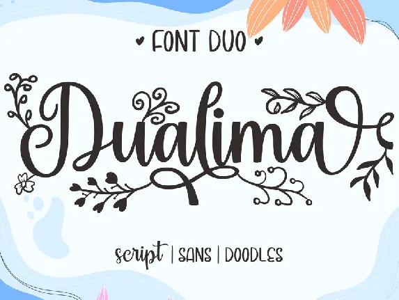 Dualima font