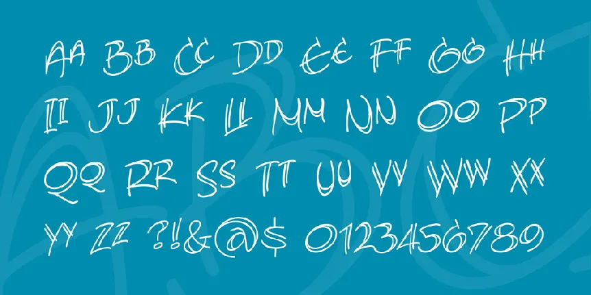 Atland Sketches BB font