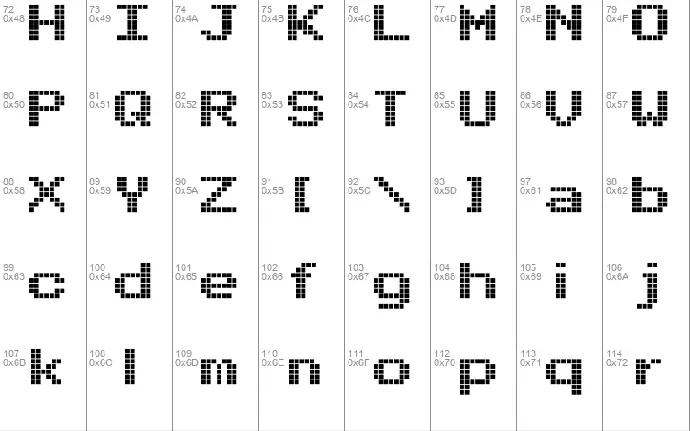 Arcade font