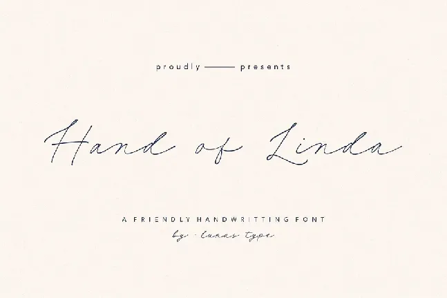 Hand Of Linda font