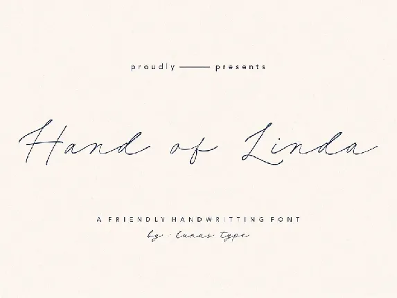 Hand Of Linda font