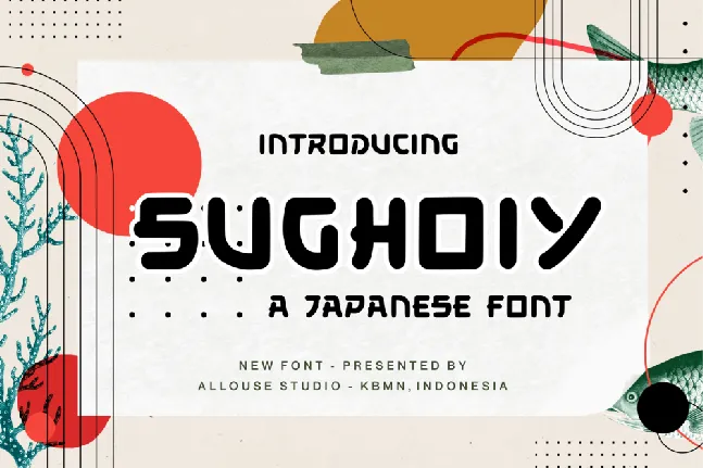 Sughoiy Display font