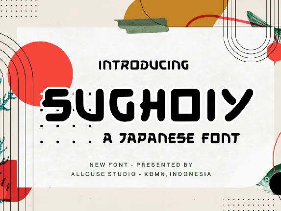 Sughoiy Display font