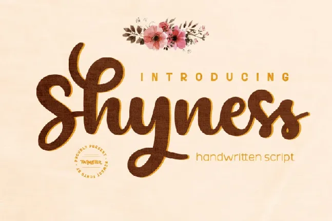 Shyness font