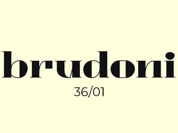 Brudoni Serif font