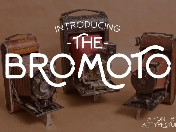 Bromoto Typeface font