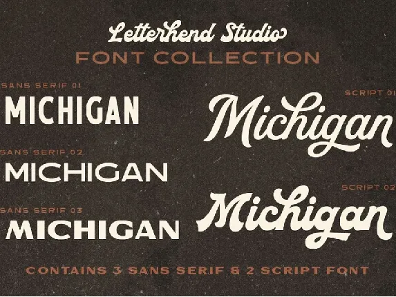 Michigan Bold Script Regular