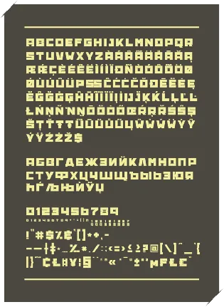 Banana Brick font