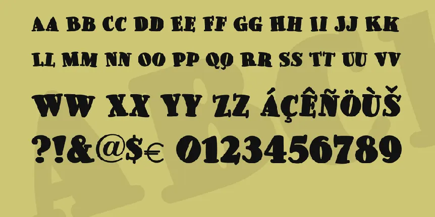 Pleasingly Plump NF font