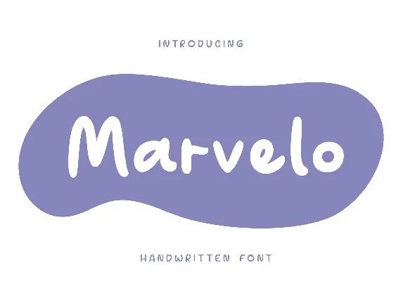 Marvelo font