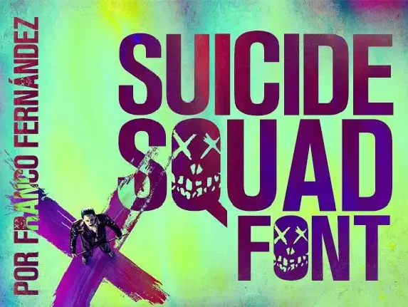 Suicide Squad font