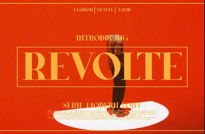 Revolte font