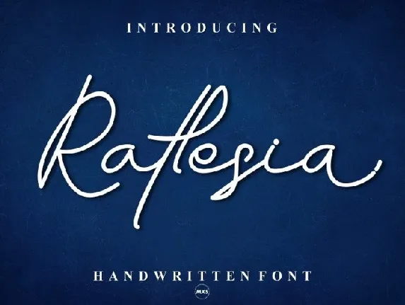 Raflesia Handwritten font