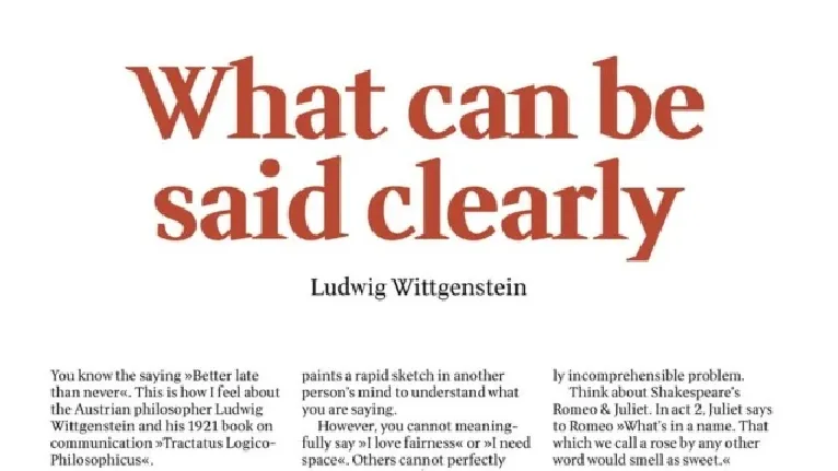 Wittgenstein font