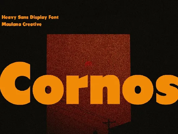 Cornos font