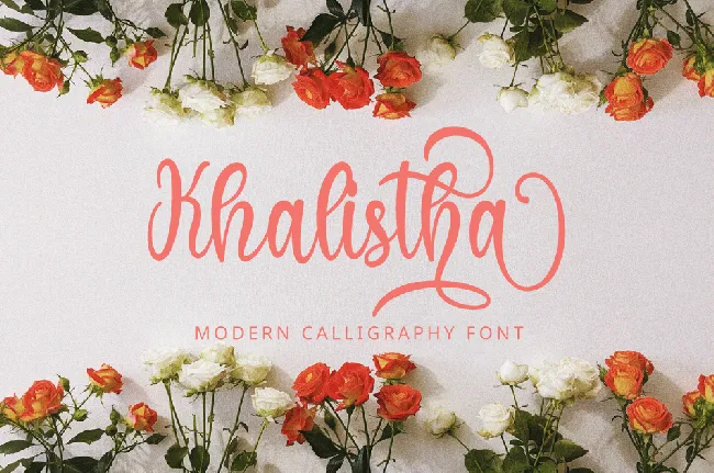 Khalistha Demo font