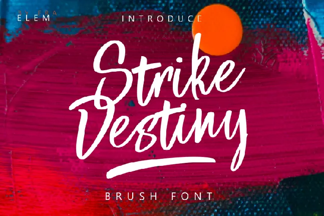 Strike Destiny font