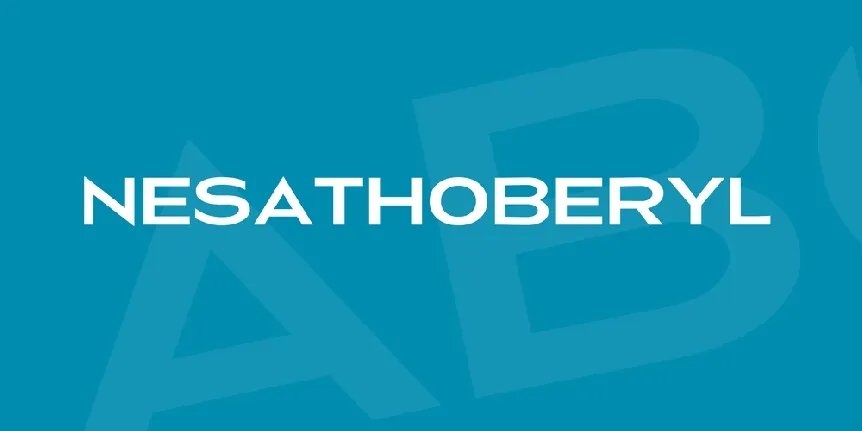 NesathoBeryl font