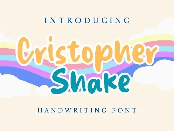 Cristopher Shake font