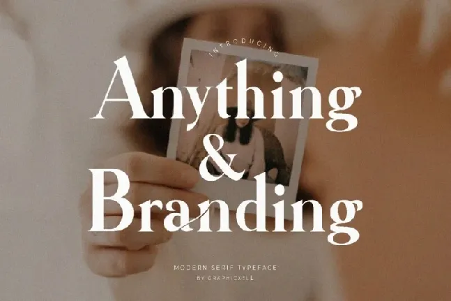 Anything Branding font