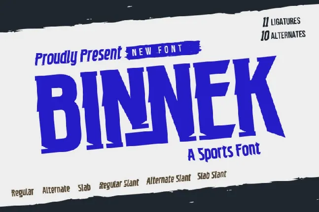 Binnek font