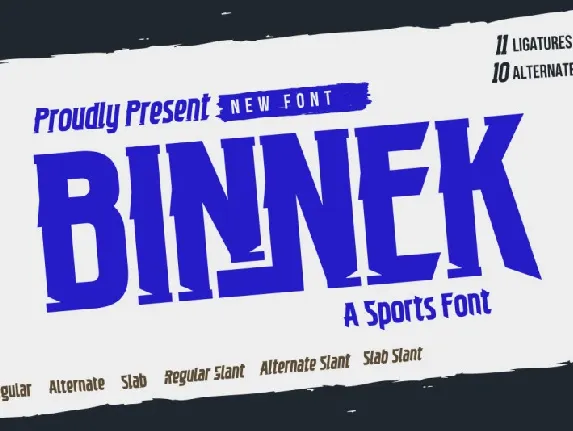 Binnek font