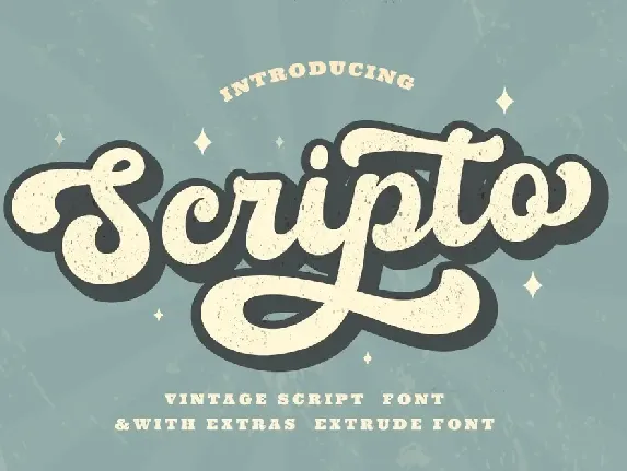 Scripto font