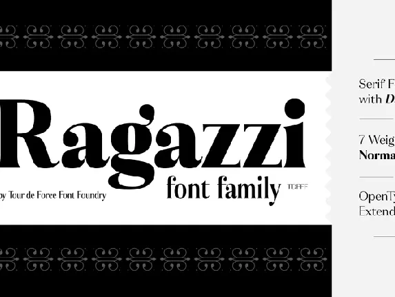 Ragazzi Family font