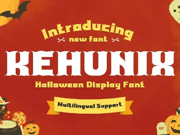 KEHUNIX font