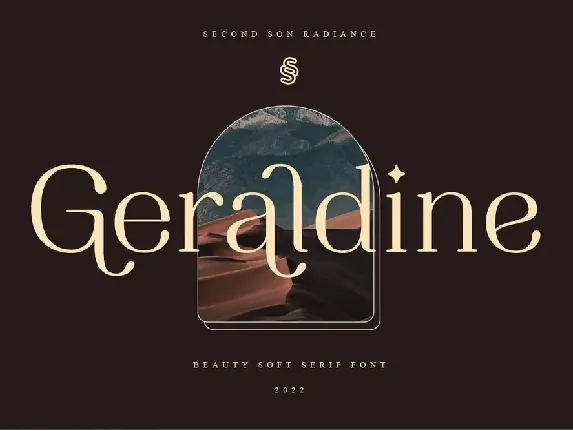 Geraldine Serif font