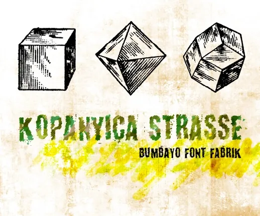 KopanyicaStrasse font