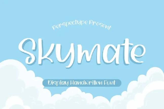 Skymate font