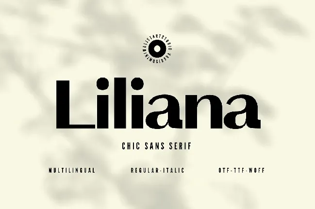 Liliana font