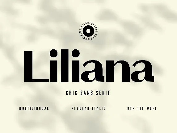 Liliana font