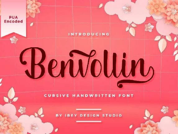 Benvollin font