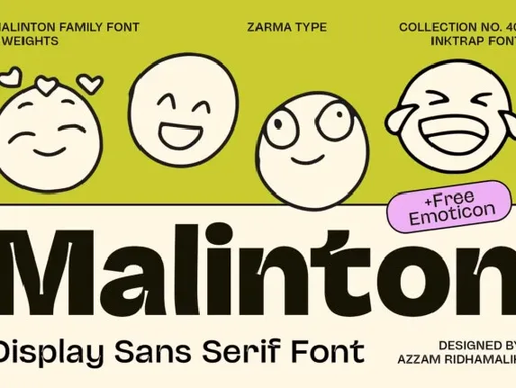 Malinton Family font