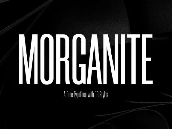 Morganite font