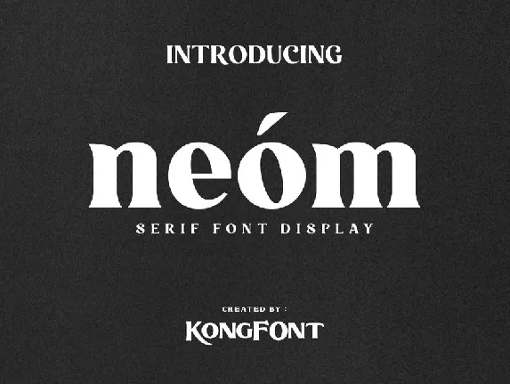 Neom font