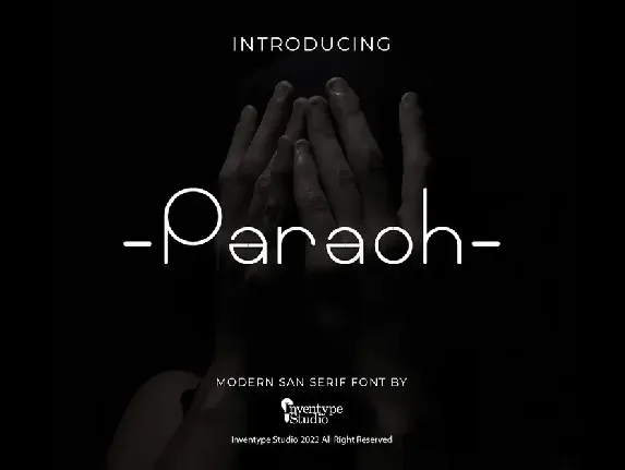 Paraoh font