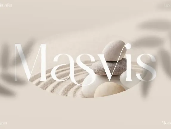 Masvis Minimalist Serif font