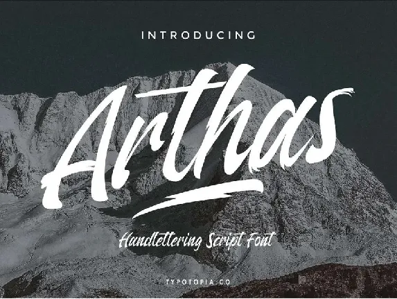 Arthas font