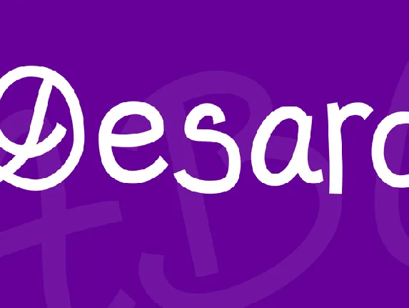 Desard font