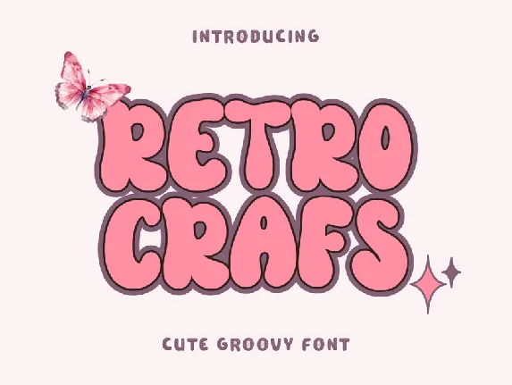 Retro Crafs font