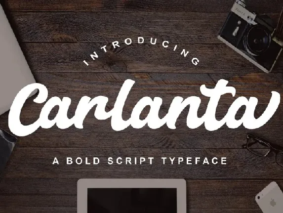 Carlanta font