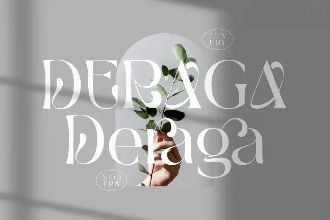 Deraga Serif font