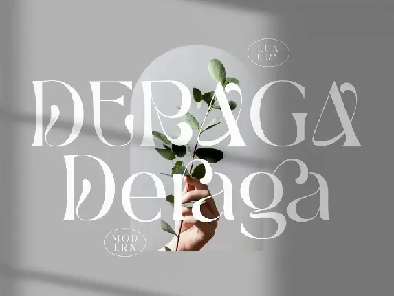 Deraga Serif font