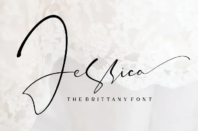 The Brittany Trio font