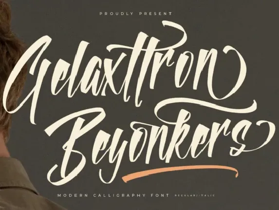 Gelaxttron Beyonkers font